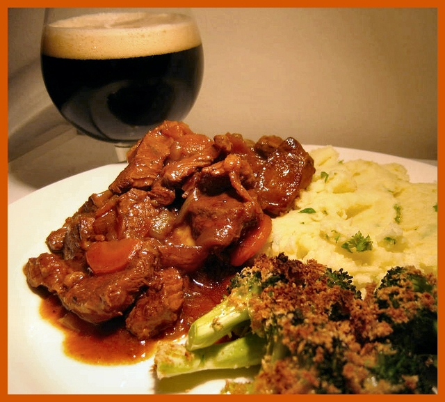 Post image for Beef in Guinness stew – traditional British food Part II
