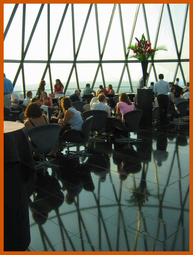 Post image for Guess who went to the Gherkin bar?