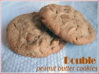 Doublepeanutbuttercookies