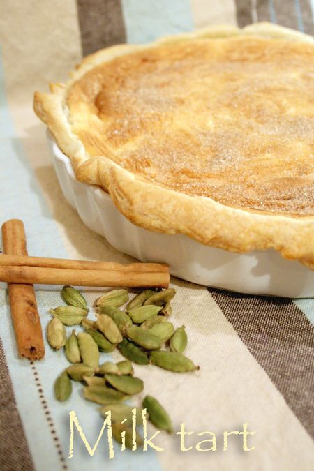 Post image for South African melktert (milk tart) revisited