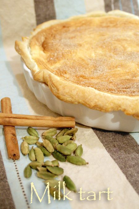 South African melktert (milk tart) revisited - Cooksister | Food ...