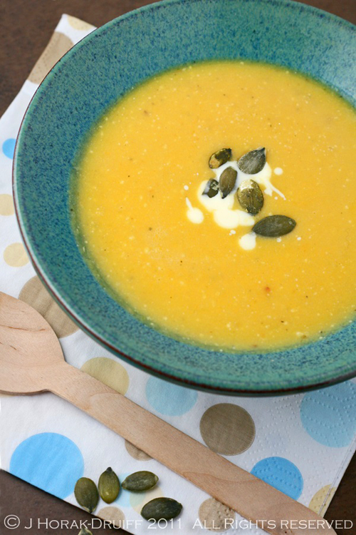 Roasted butternut soup