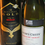 Australian shiraz bottles