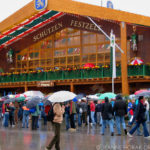 Lowenbrau beer tent at Munich Oktoberfest