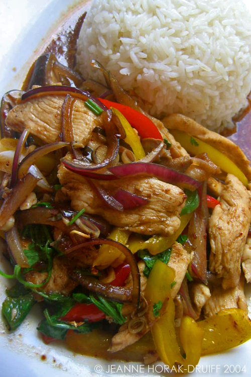 Chicken stir fry