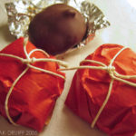 Red wine, figs in chocolate for a Friday night at home