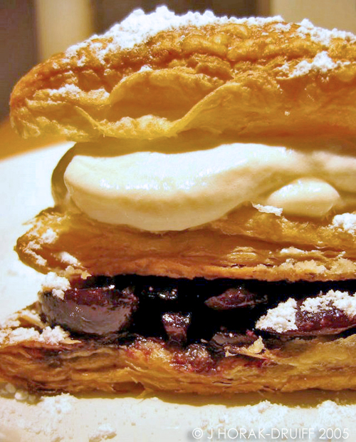 Cherry millefeuille