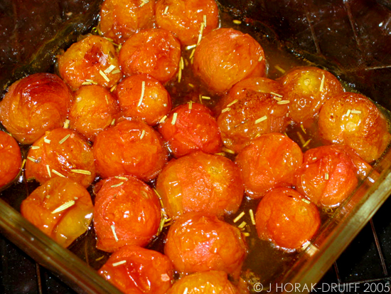 Roasted cherry tomatoes