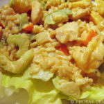 Curried chicken salad – a cool salad for a hot night