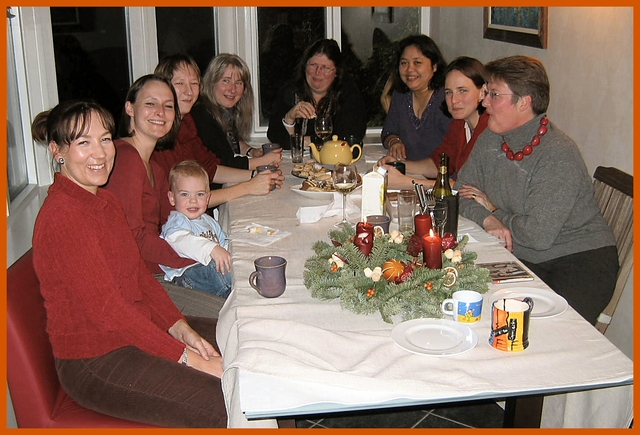 Christmas-cookie-swap-table © J Horak-Druiff 2005