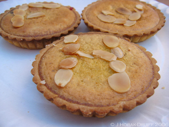 Bakewell mini tarts