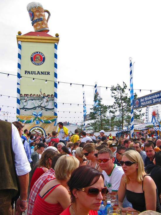 Munich-Oktoberfest-Paulaner-tent-outside © J Horak 2019