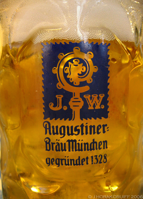 Augustiner beer 