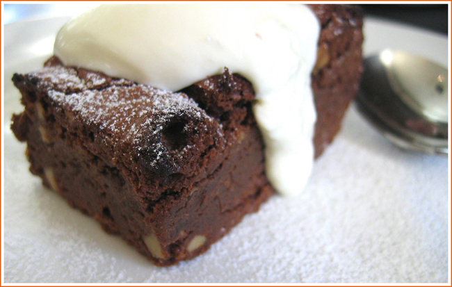 chocolate brownie