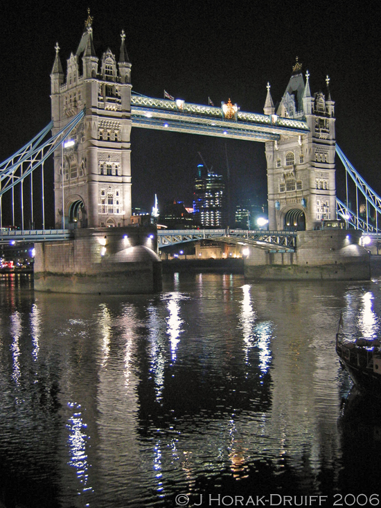 Tower Bridge at night