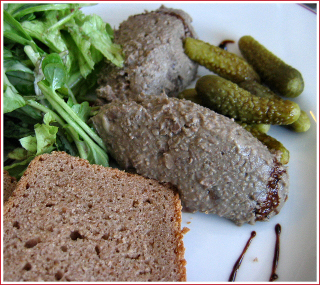 Chicken liver paté