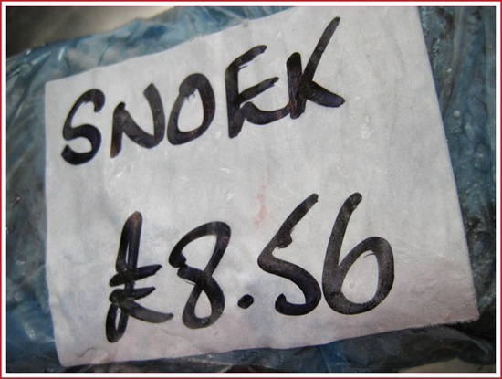 Snoek price in GBP