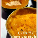 Rozenhof creamy gem squash