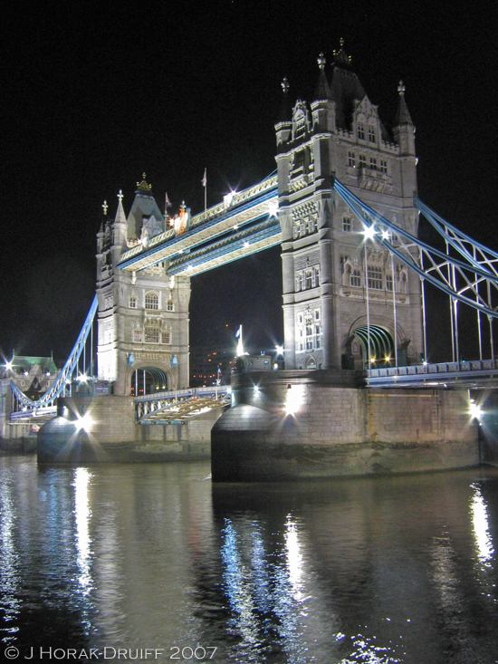 Tower Bridge by night