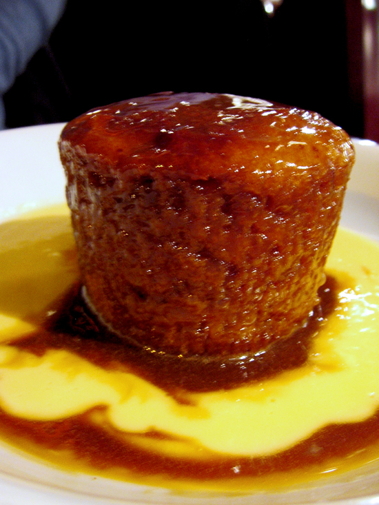 Sticky toffee pudding