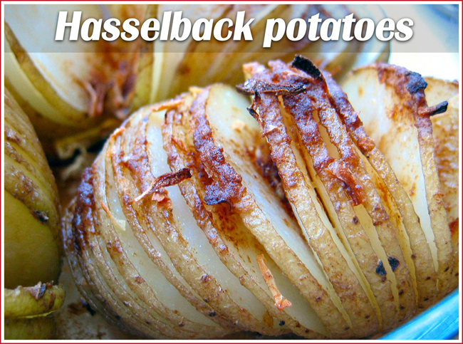 Hasselback potatoes
