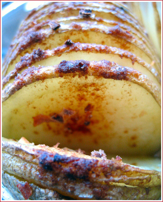 Hasselback potatoes