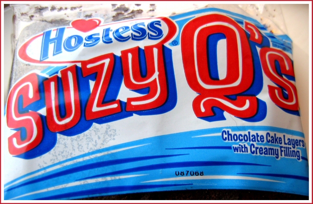 Hostess Suzy Q's packaging