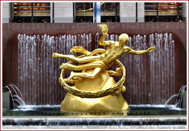 Rockefeller Plaza FOuntain