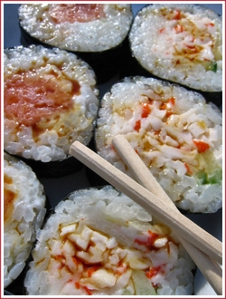 Crabsalmonsushi