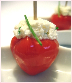 Feta and garlic stuffed Peppadews - WTSIM#5 - Cooksister | Food, Travel ...