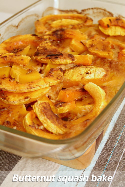 Butternut squash bake