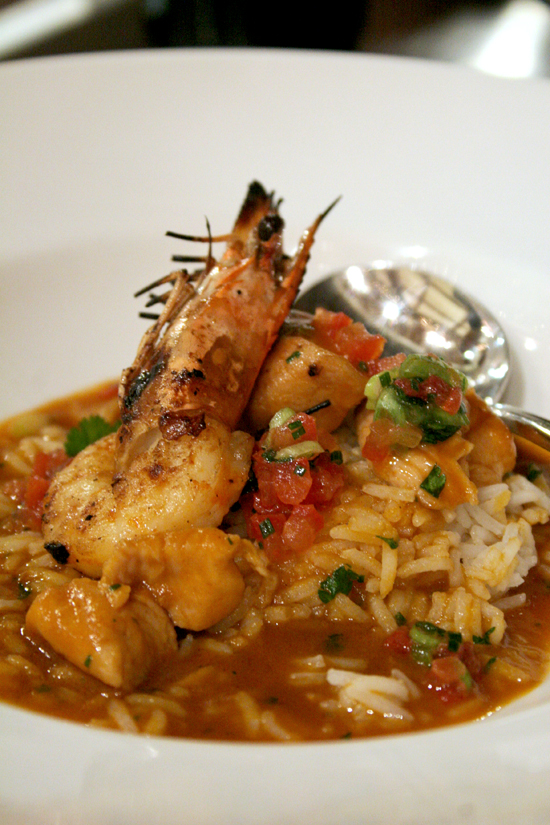 Seafood risotto