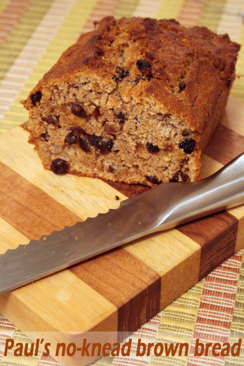 Homemade brown bread