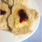 Scones with jam