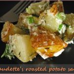 Claudette’s roasted potato salad