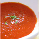 Aunt Dulcie’s tomato and marmalade soup