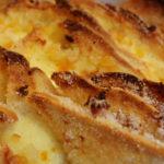 Marmalade bread & butter pudding