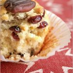 Cranberry, orange and pecan muffins for WTSIM