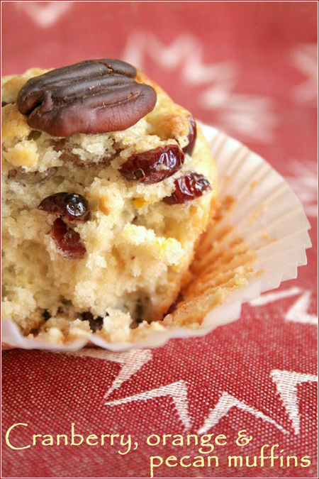 Cranberry-orange-pecan-muffins