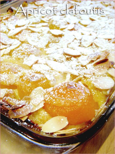 Apricot-clafoutis