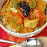 Nick cooks chicken jalfrezi