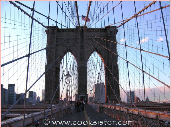 Brooklyn Bridge sunset