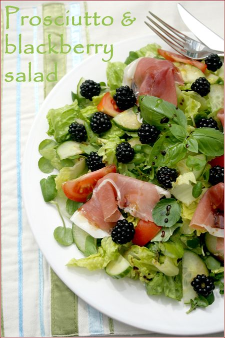 BlackberryProsciuttoSalad