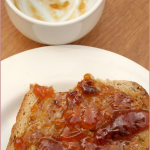 Mirabelle and ginger jam