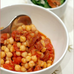 Chickpea and chorizo stew
