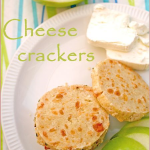 Cheese crackers – perfect with goats’ cheese and apples
