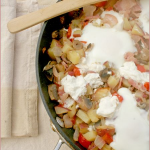 One-pan breakfast hash for a lazy weekend