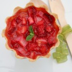 RhubarbStrawberryTart