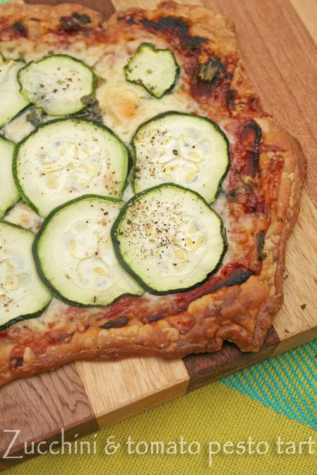 ZucchiniPestoTart