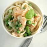 Smoked Salmon & Pea Pasta © J Horak-Druiff 2010